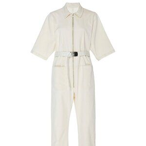 Rachel Comey Drill Jumpsuit Dirty White